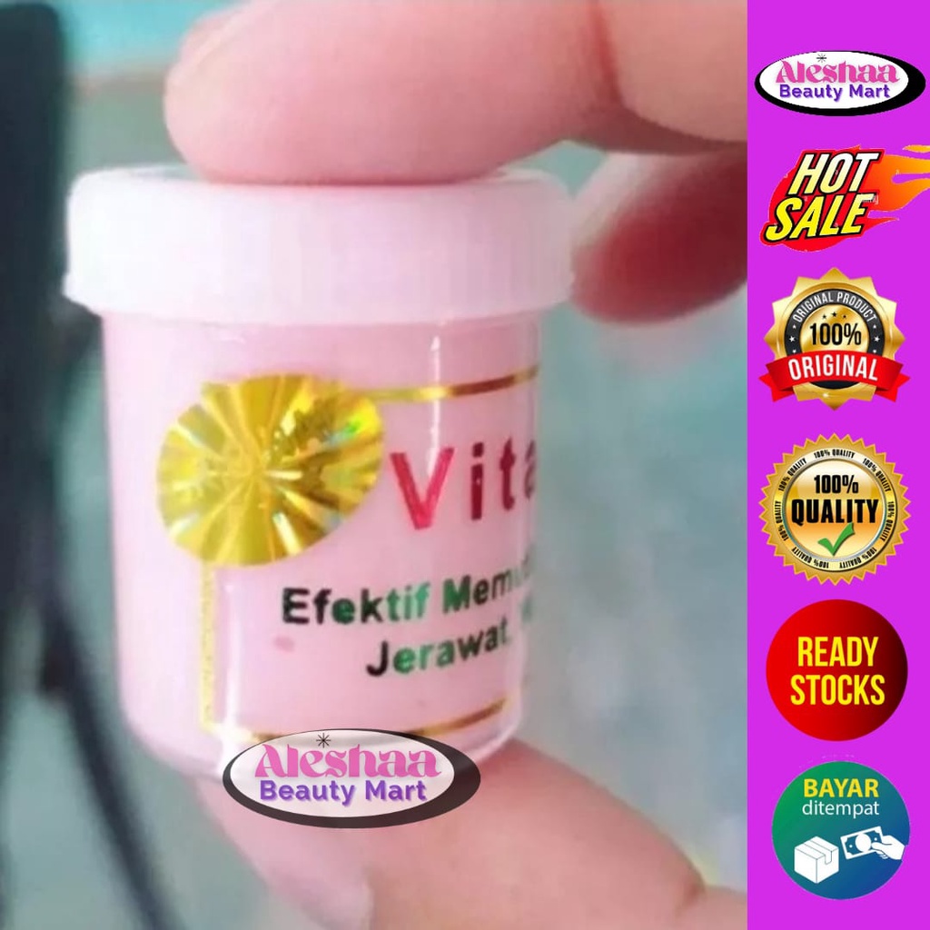 CREAM VITAMIN E ORIGINAL BERHOLOGRAM-KRIM WAJAH/MAKE UP BAYAR DITEMPAT