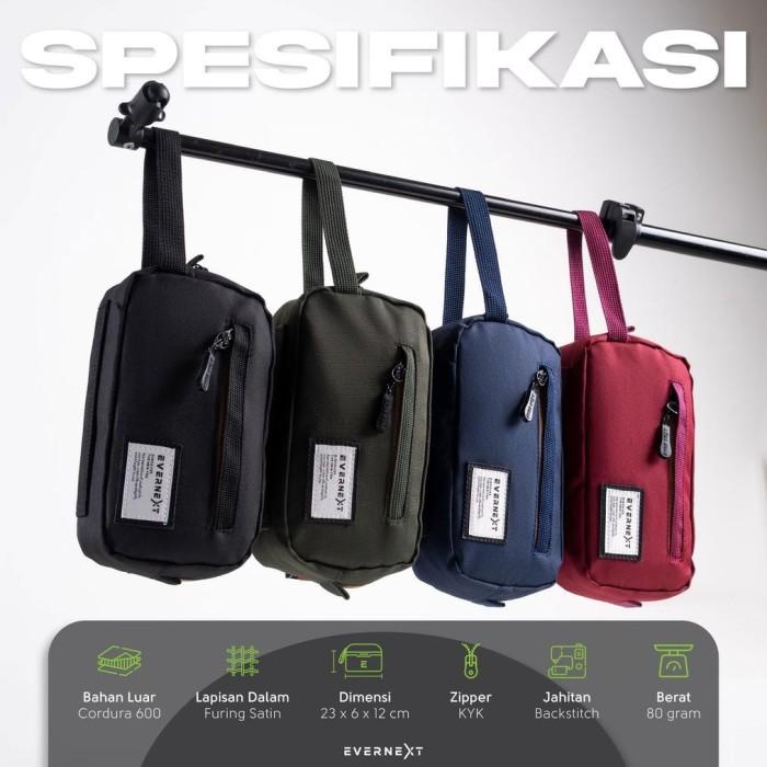 

Organizer Bag Atk Alat Tulis Kantor Pencil Case Tas Handbag Unisex