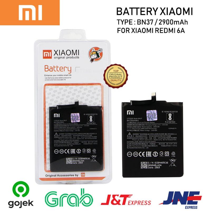 Battery Redmi 6A / Redmi 6  Original ♧ BN37