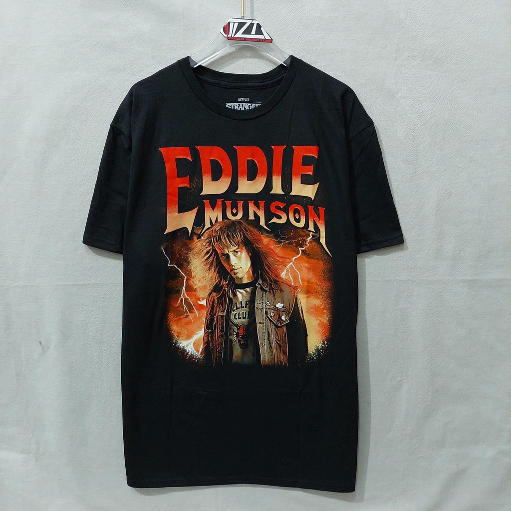 T Shirt Official STRANGER THINGS - EDDIE MUNSON Original
