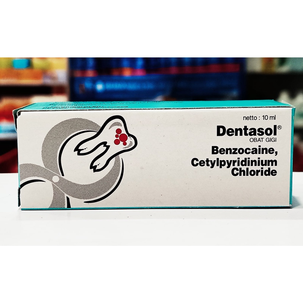 Dentasol 10ml - Obat tetes untuk sakit gigi dan gusi bengkak