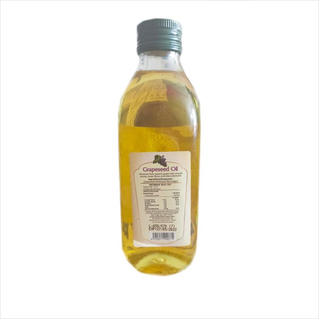 SUNNY PERFECT GRAPESEED OIL 500 ML - MINYAK BIJI ANGGUR HALAL IMPORT