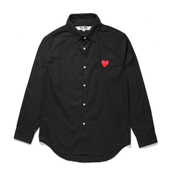 SALE KEMEJA CDG PLAY COMME DES GARCONS GRADE AUTHENTIC 1:1 K01