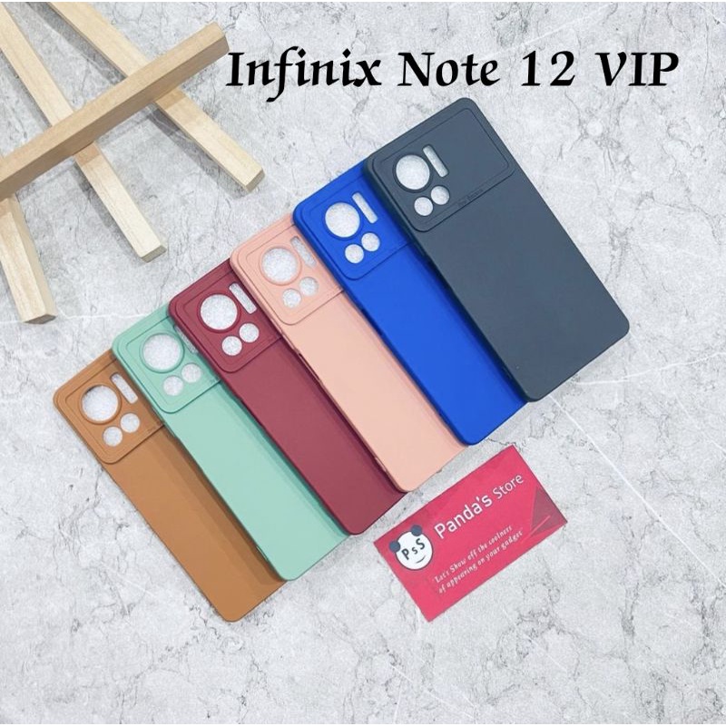 Softcase Pro Camera Infinix Note 12 VIP Candy Case Full Color 3D Silikon TPU