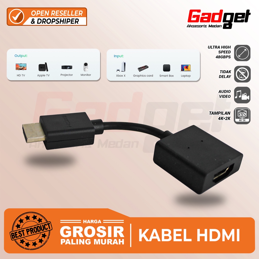 READY KONEKTOR HDMI / KABEL HDMI BLUETOOTH DONGLE