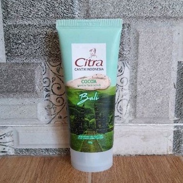 Citra Cocoa Gentle Face Scrub 90 gr/Face Cleanser/Sabun Cuci Muka/Pembersih Wajah