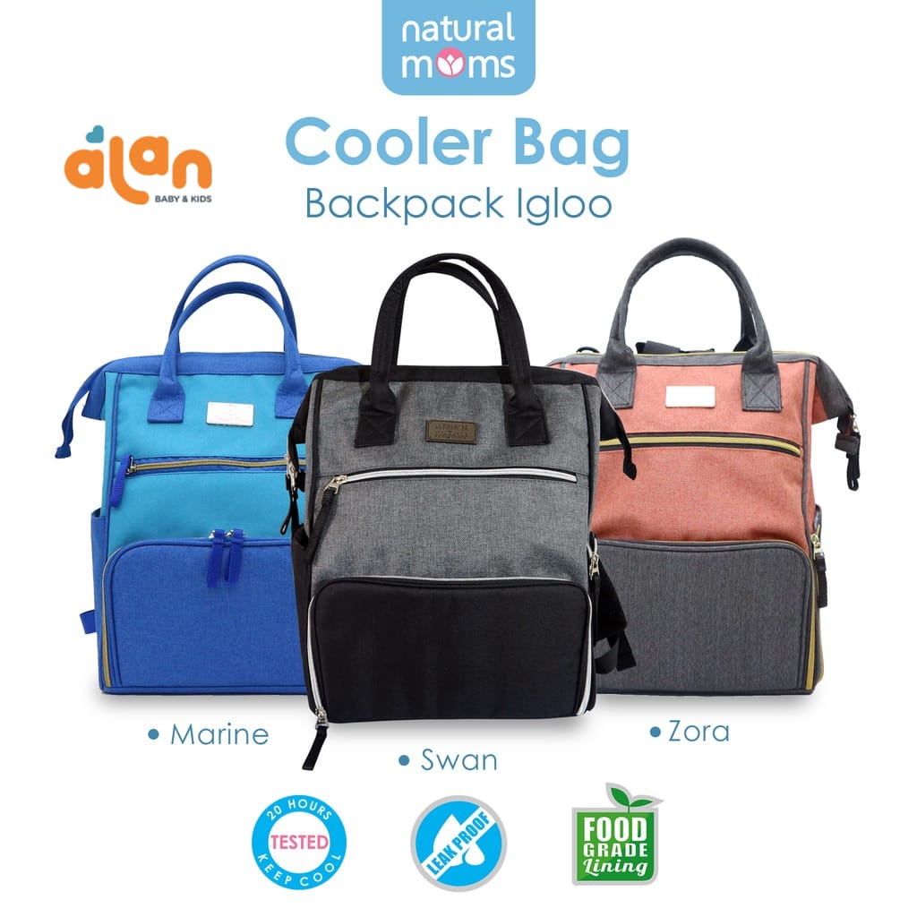 Natural Moms IGLO Cooler Bag - Tas Penyimpan ASI