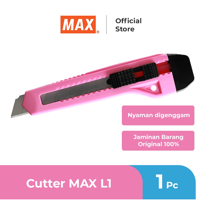 

MAX Cutter Besar / Large Warna Pastel - Satuan