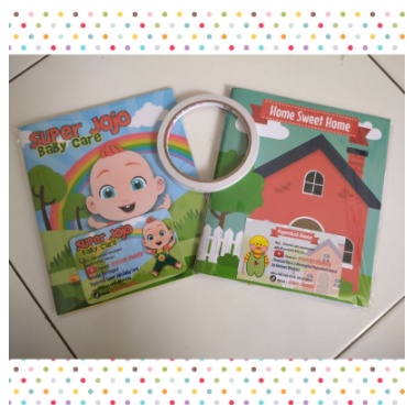 PAKET BUNDLING Mainan Paperduck House & Super Jojo Viral Termurah (BELUM DIRANGKAI)