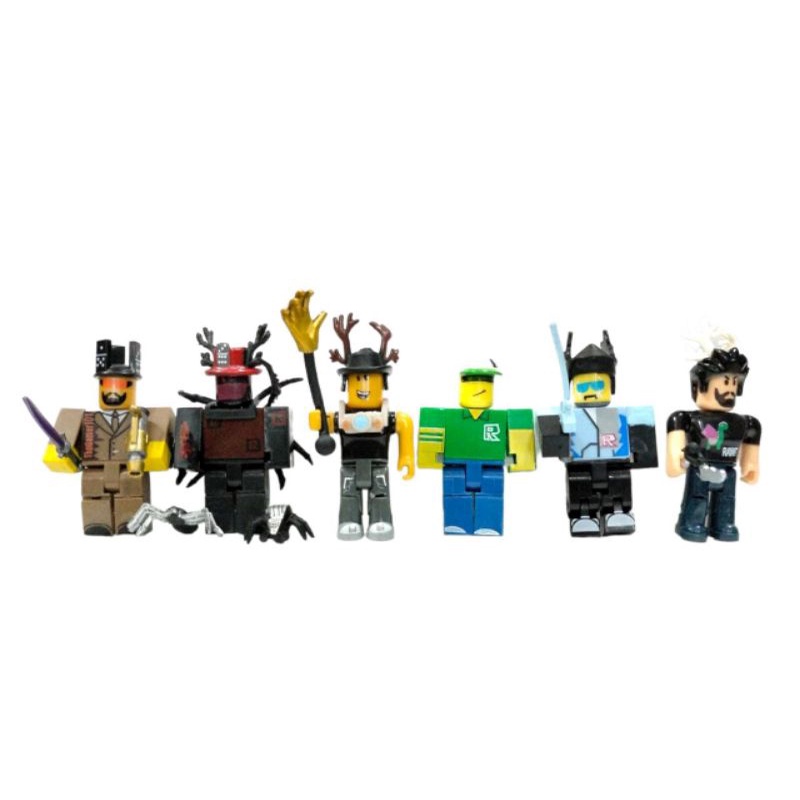 Mainan Figure Roblox Set 6 Miniatur Pajangan Hiasan Topper