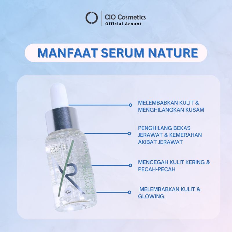 Viral!!! serum NR nature reaction wajah