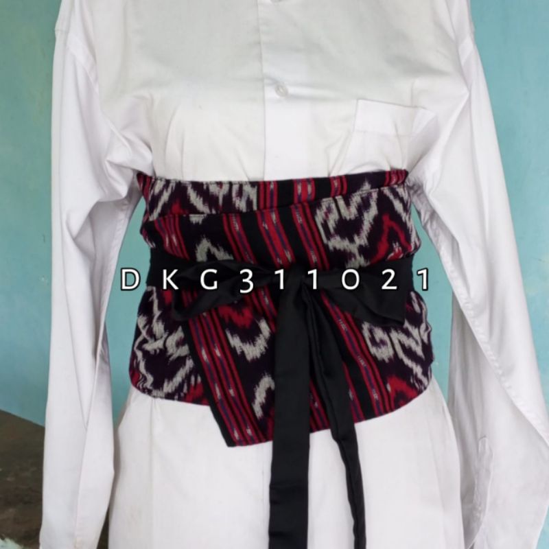 [Ready Stok] Obi Belt Tenun Troso, Ikat Pinggang Tenun Troso Asli