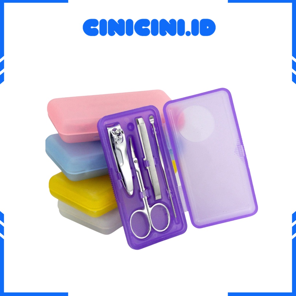 [ Cinicini ] Manicure Set 4in1 Perawatan Kuku