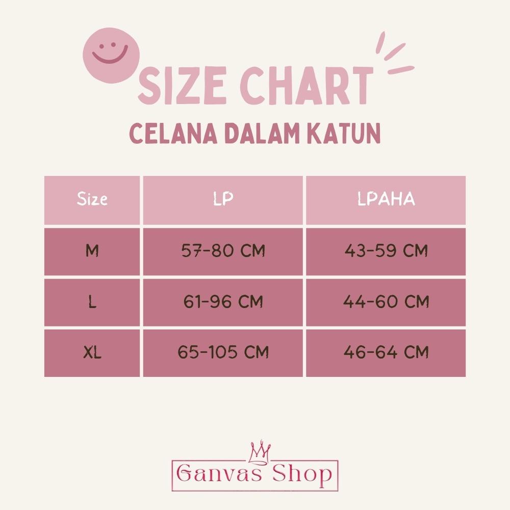 Celana Dalam Katun CD Remaja Lucu Motif Kotak Buah