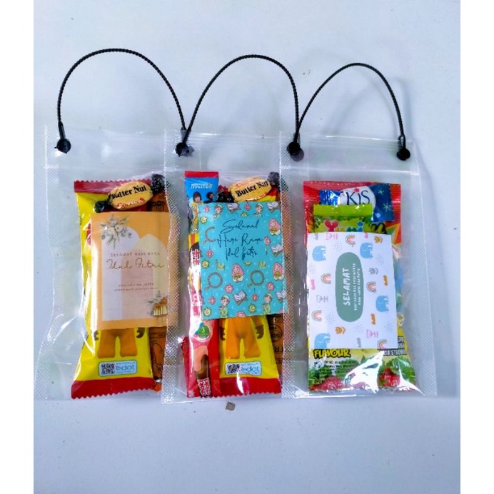 

1 pcs PLASTIK SNACK LEBARAN IDUL FITRI/ Snack lebaran idul Fitri/hampers mini lebaran/