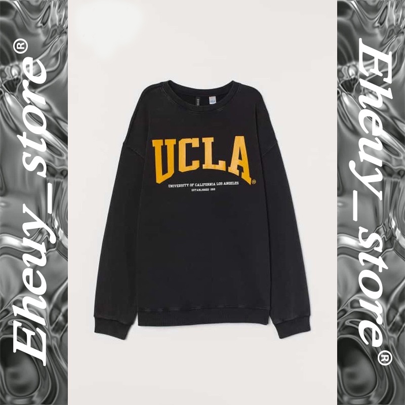 Crewneck H*M Ucla Original Crewneck UCLA HnM Sweater ucla hitam hijau abu abu crewneck ucla hnm UCLA