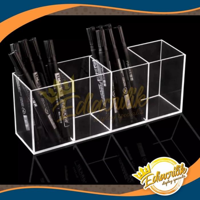 

Acrylic tempat pulpen/box ATK/multifungsi