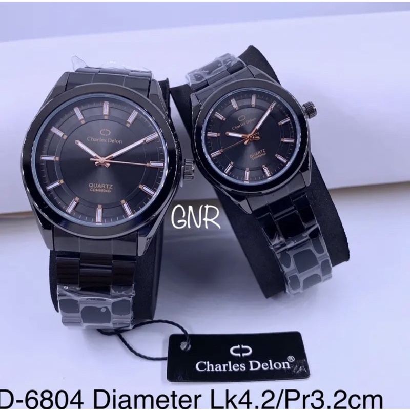 JAM COUPLE CHARLES DELON ORIGINAL ANTI AIR SUDAH COUPLE