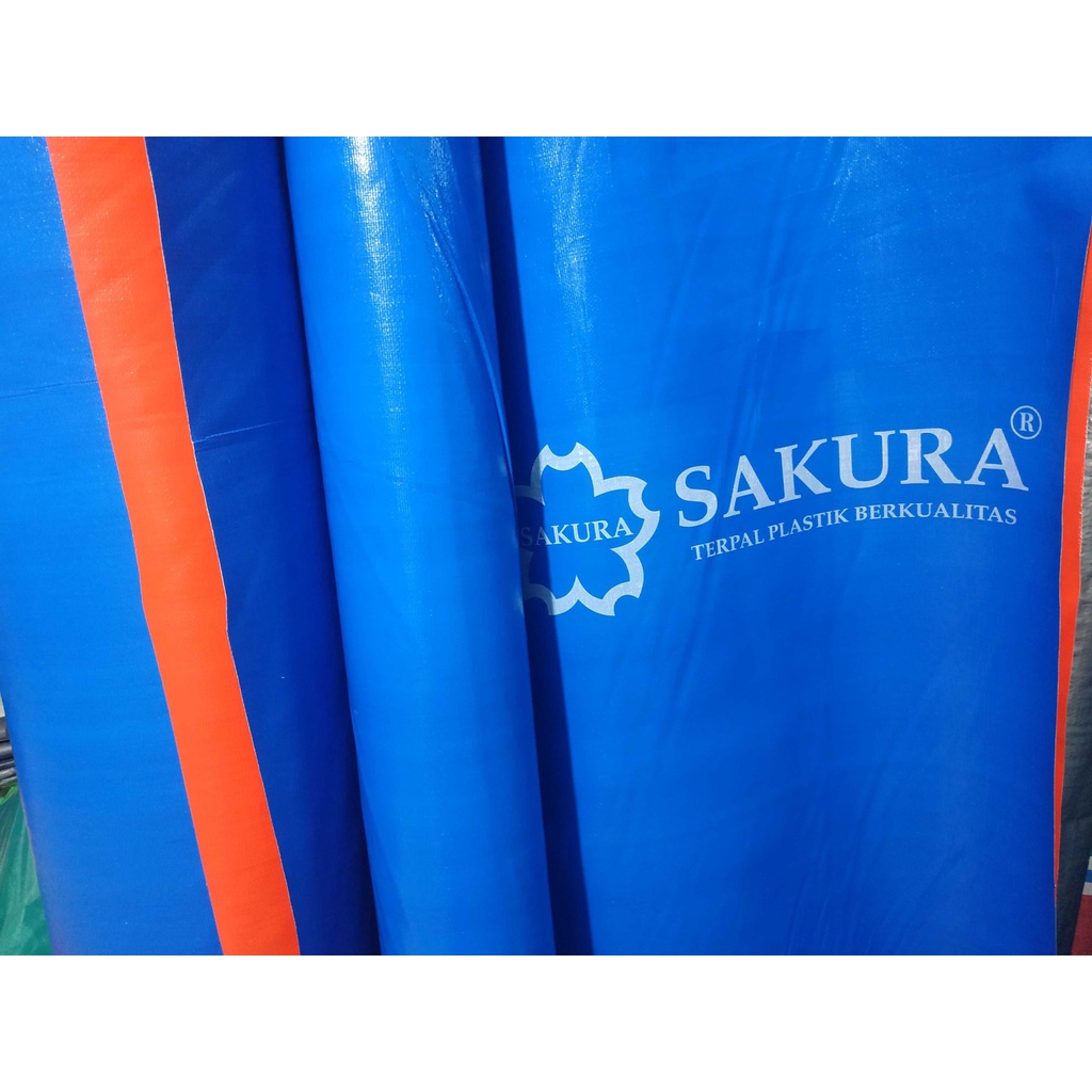 terpal lembaran sakura 4x3 tanpa sambungan terpal serbaguna kwalitas tebal