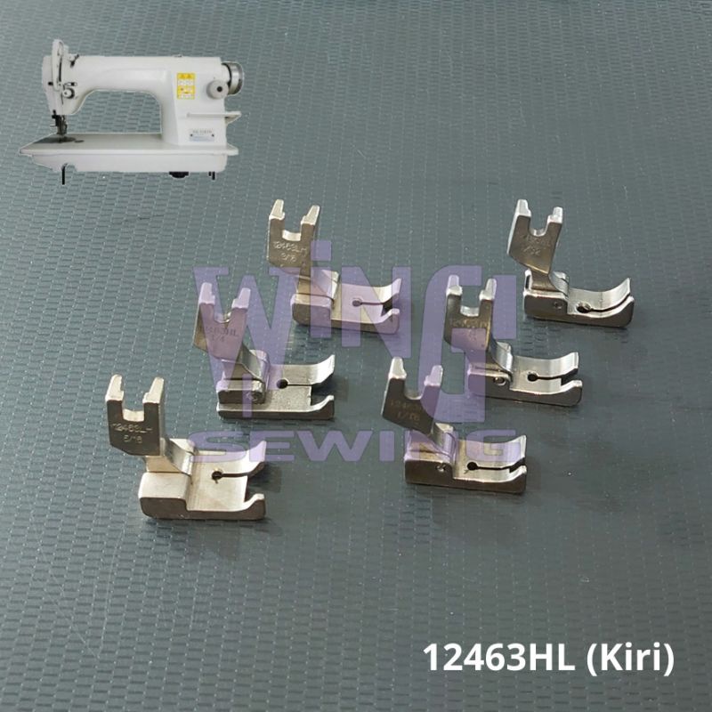 12463HL 1/16 1.6mm Sepatu Mesin Jahit Industri