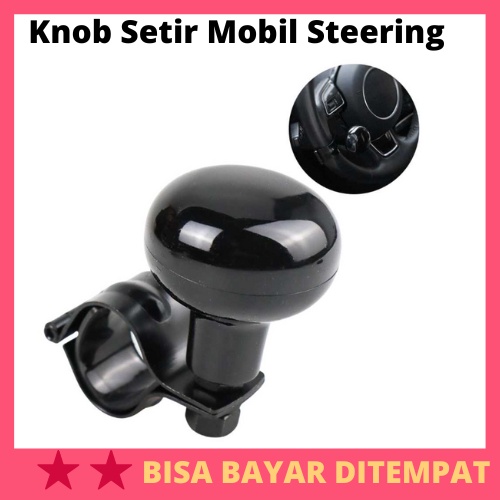 Knob Setir Mobil Steering Wheel Power Ball Control / Alat Bantu Knob Knop Booster Power Ball Handle 