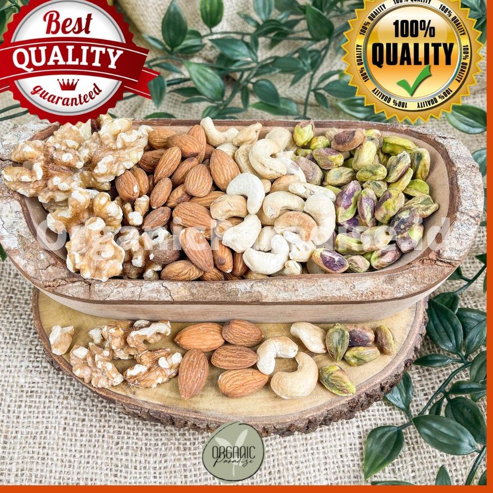 

★ Kacang Campur Panggang 250 gram / Healthy Mix Nut 250 gram Roasted Premium Quality ➤