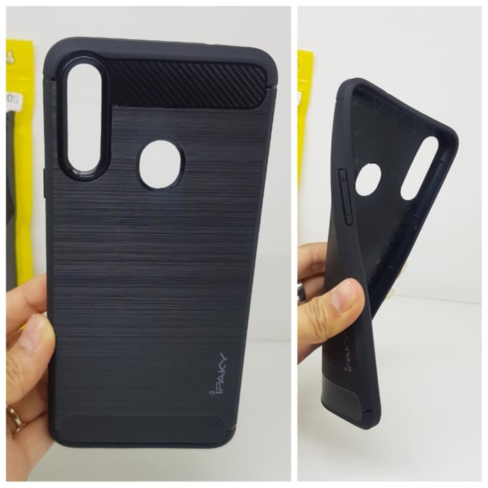 Case HP Ifaky Samsung A20s 6.4" Soft Samsung A20s A207 Slim Fit Hitam CasinG AGH