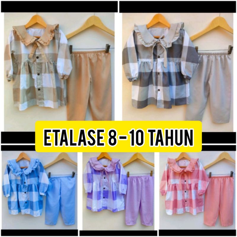 ONESET / SETELAN ANAK JUNIOR ZAVINA / PITA HARUKA 7 8 9 10 TAHUN