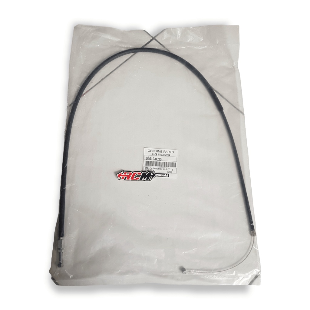 54012-0620 KABEL GAS CABLE THROTTLE COMP  KLX 150BF 150 BF CLOSE ORI ORIGINAL KAWASAKI KGP ASI