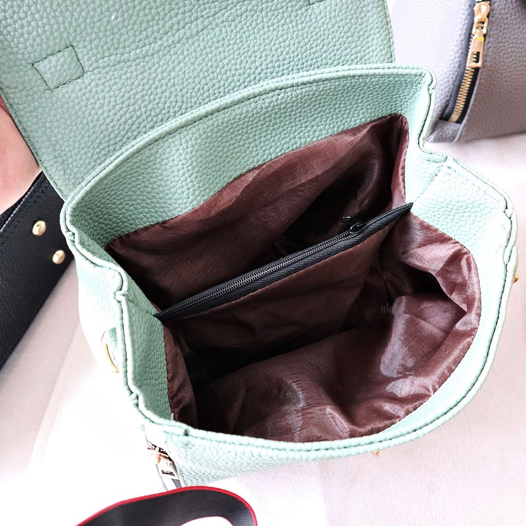 Tas Selempang Wanita Office Handbag kulit jeruk Kekinian style cewek korea AK 02-6870