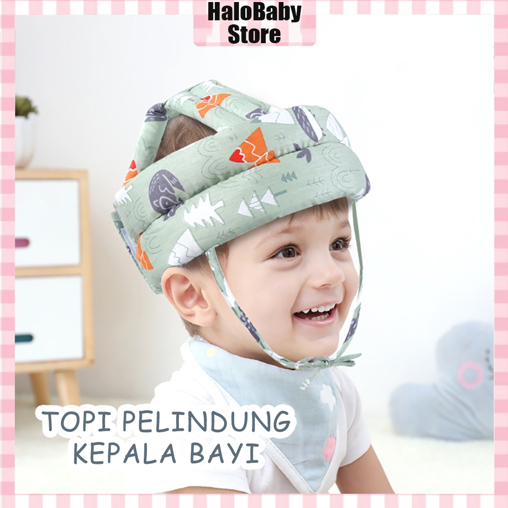 Halo Baby Topi Pelindung Kepala Bayi Anti Bentur/helm bayi/Infant protective hat/Baby Head Safety Helmet