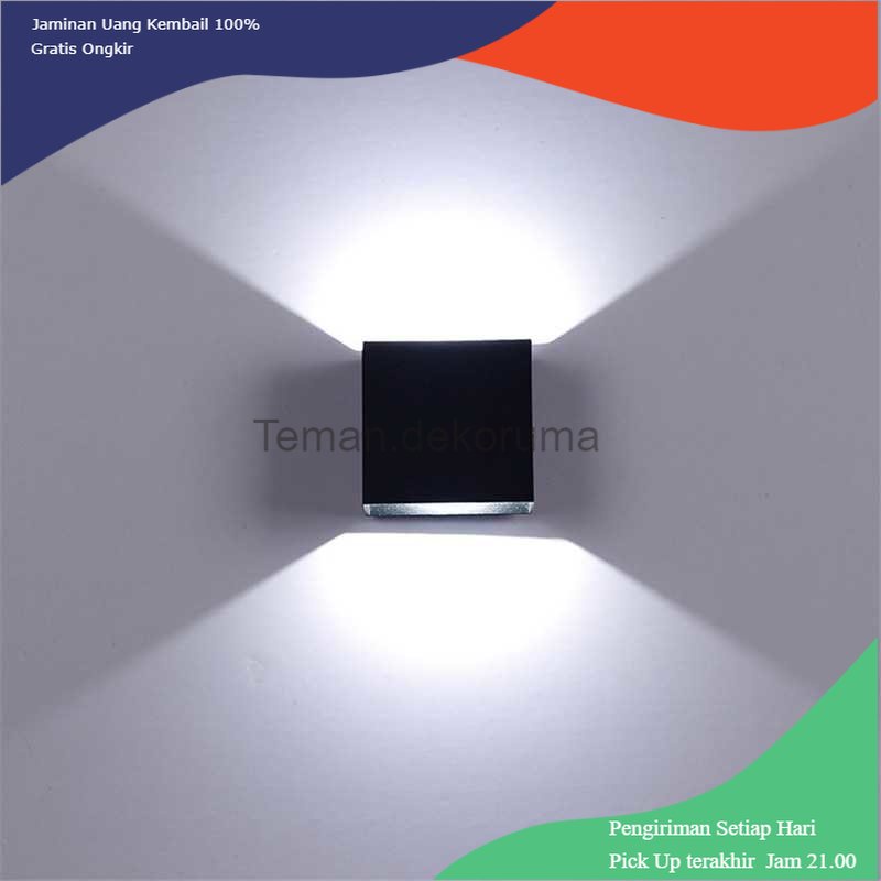 TD - LMP Feimefeiyou Lampu Dinding Hias Outdoor Modern Aluminium 6W Warm White - MSL022