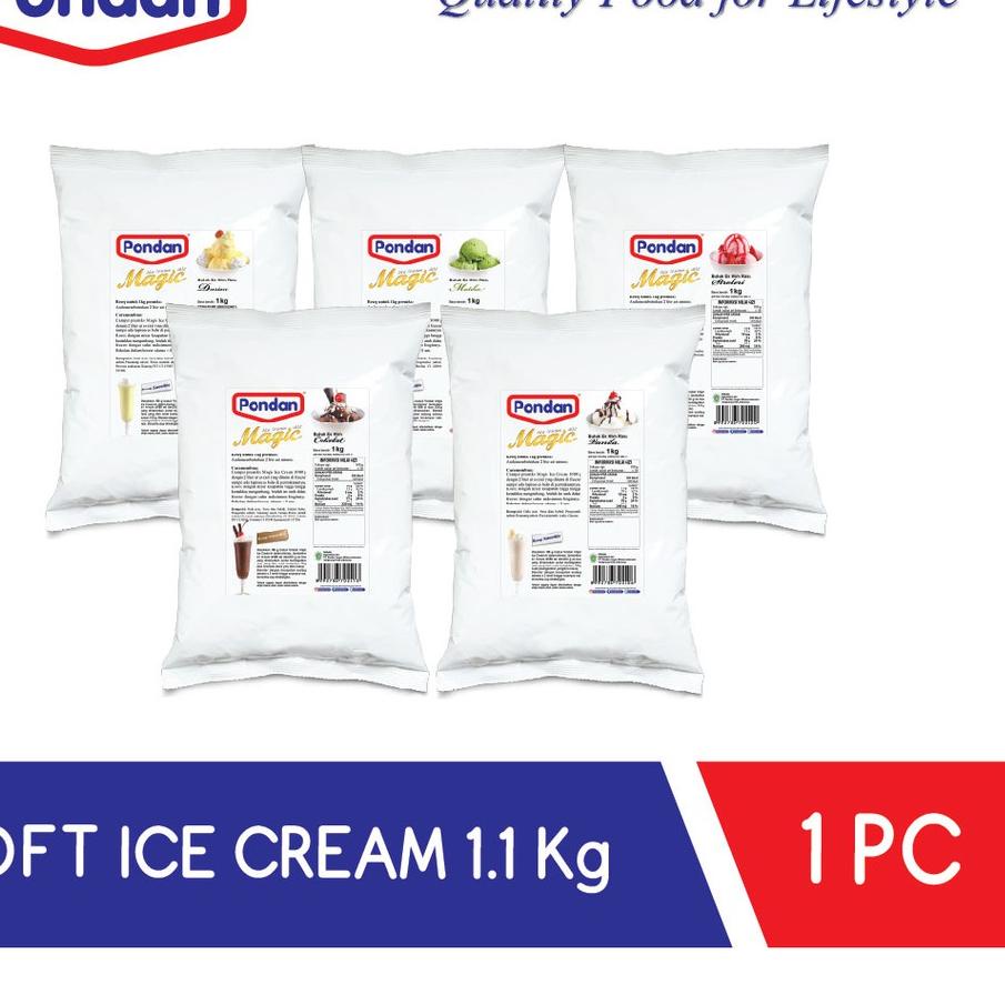 

FIA612 Pondan soft ice cream BULKY ||