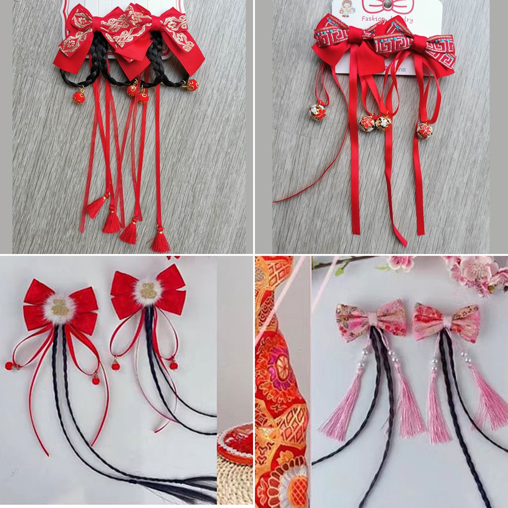 Jepit Rambut Imlek Anak Perempuan Import