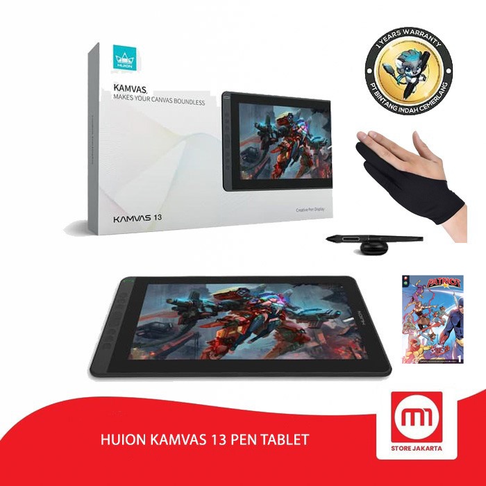 Tablet Huion Kamvas 13 Digital Drawing Pen Display Pen Tablet