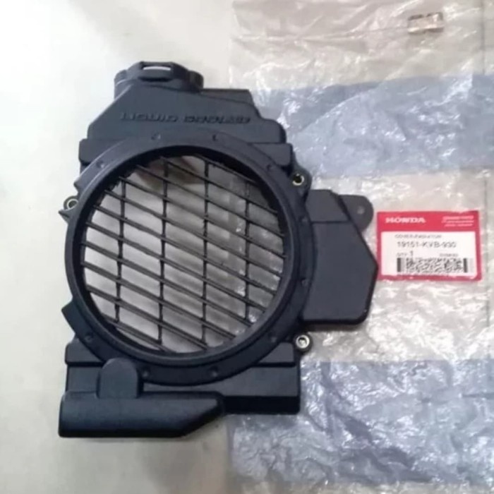 #####] Cover Tutup Radiator Vario 110 Karbu CW Techno 19151-KVB-930 COVER RAD
