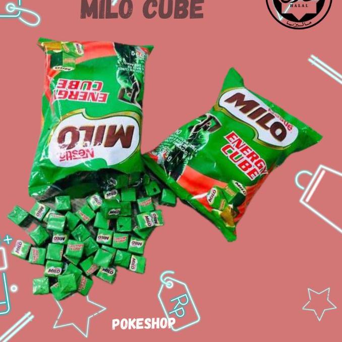 

Discount[HJ]-Milo Cube - Choco Candy Malaysia - Original Pack isi 100 - Bekal Sarapan Anak