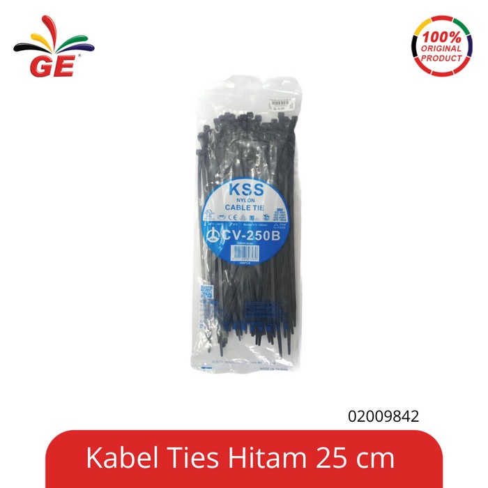 

GE - Kabel Ties Hitam 25 cm 02009842