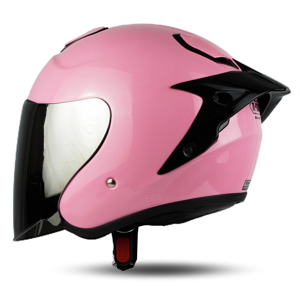 RSIX HELM POLOS SOLID DEWASA SNI EVEREST SERIES SILVER