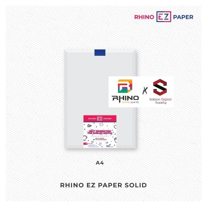 

Rhino EZ Paper Solid A4 isi 100 Pcs