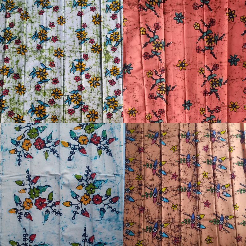 KAIN BATIK TULIS WARNA ASLI KHAS BAKARAN JUWANA PATI