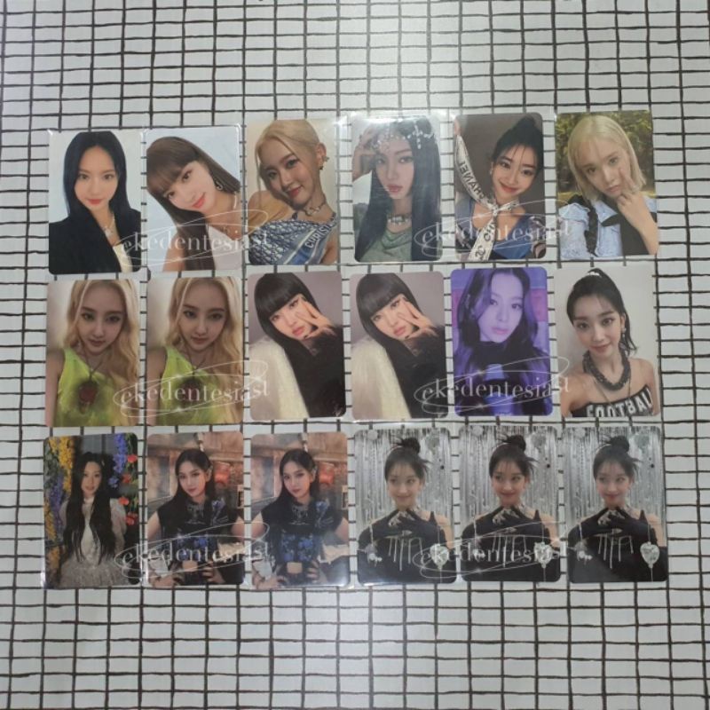 STAYC ISA SUMIN YOON J SEEUN SIEUN YOUNG LUV STREOTYPE APPLE MUSIC ALBUM AR PC PHOTOCARD