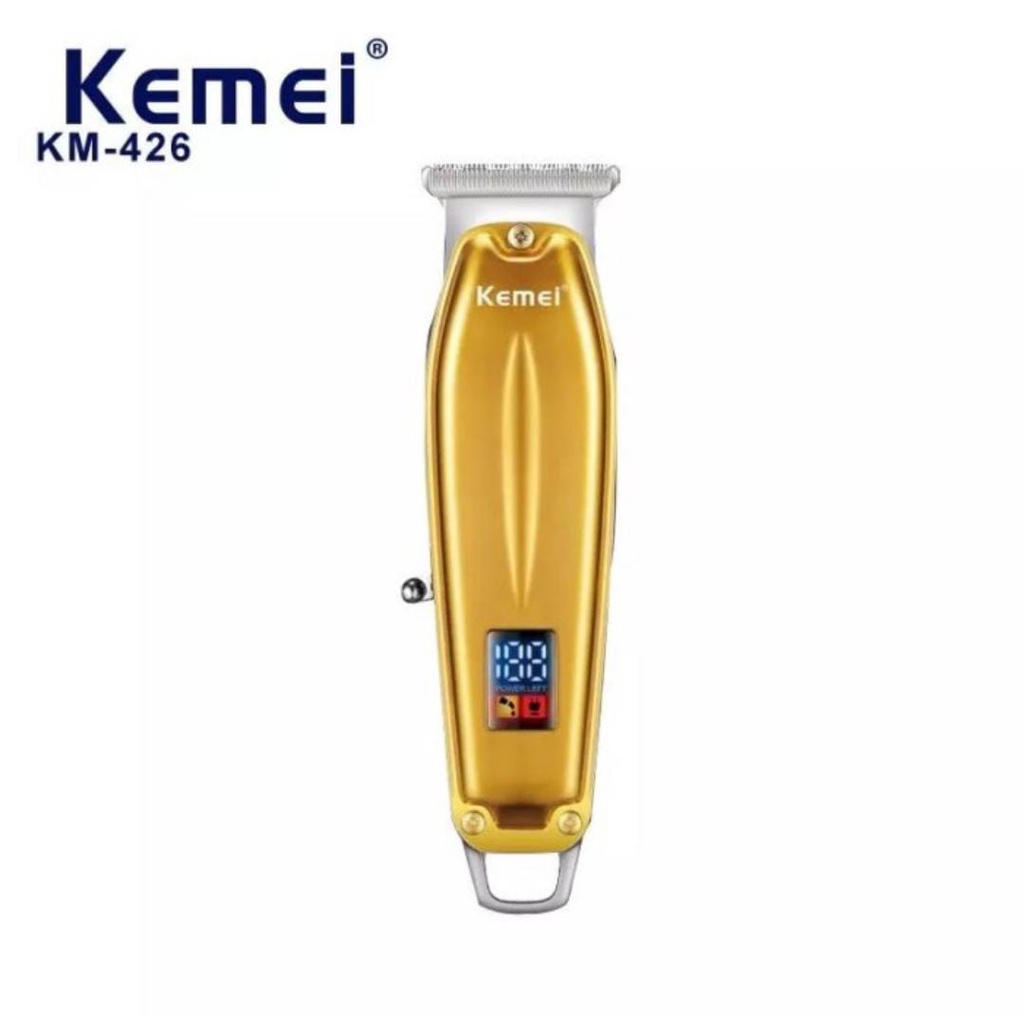 Alat Cukur Kemei KM-426 Hair Clipper Body Aluminum Professional