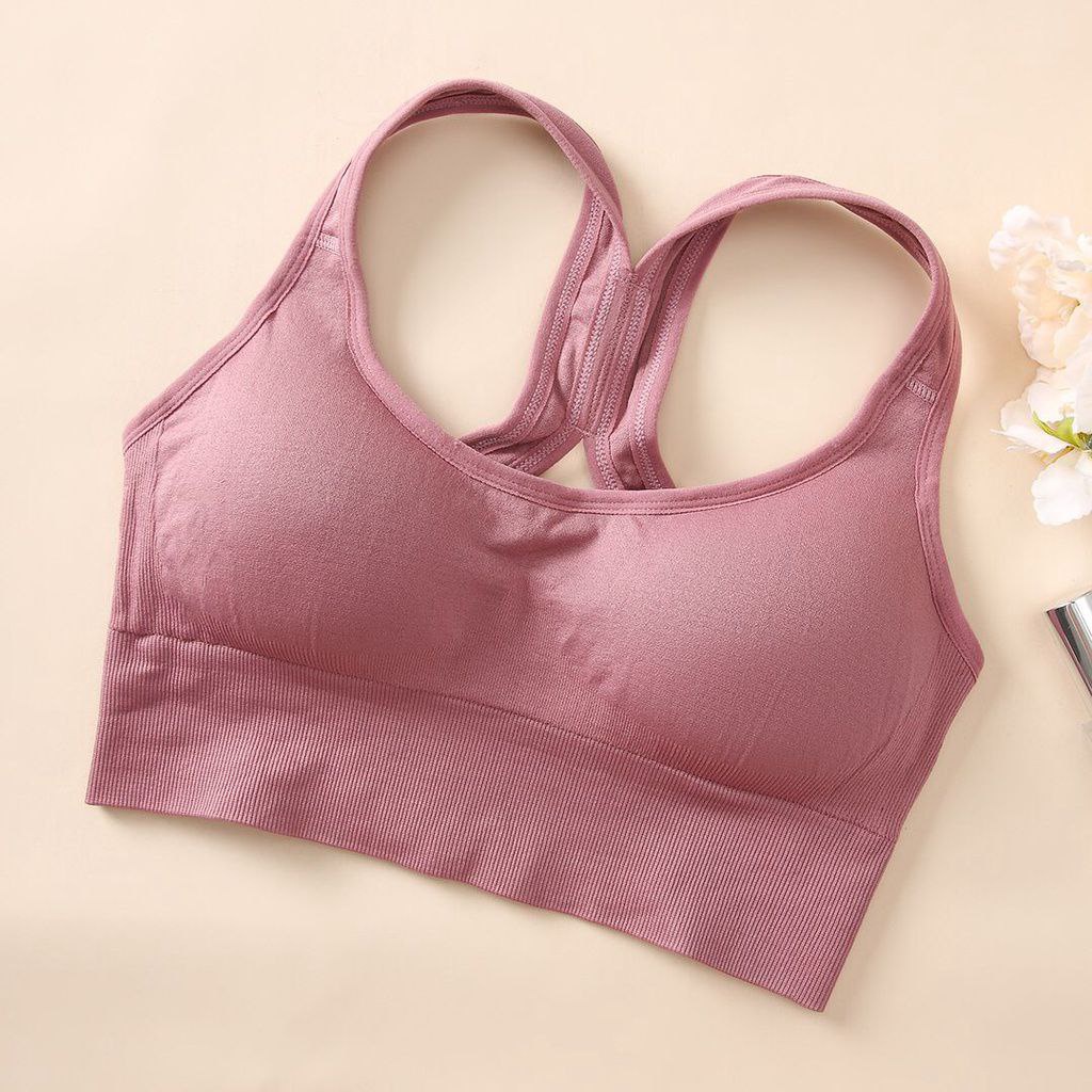 Lovefashion - Sport Bra Gym Bra Olahraga Push Up Wanita Tanpa Kawat Elastis Sexi Import BRA57