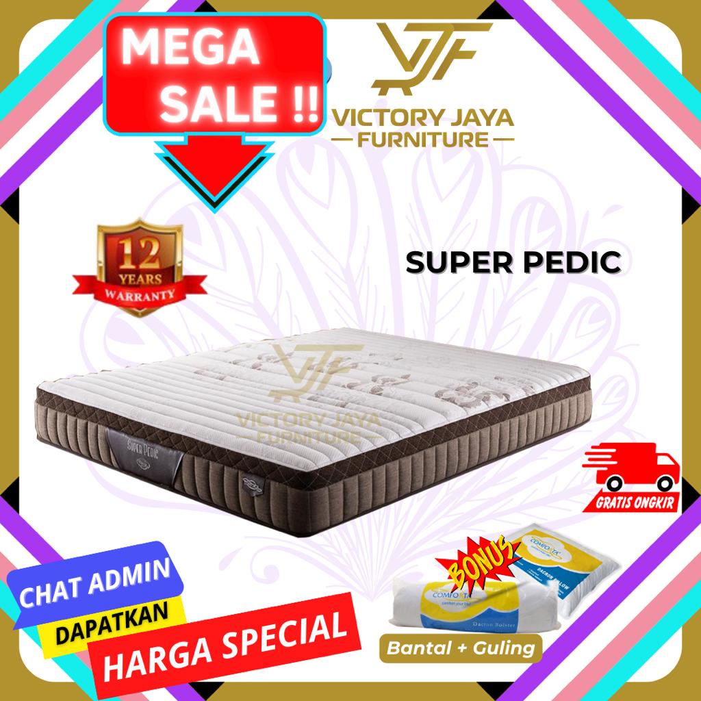 Kasur Spring Bed Comforta New Super Pedic (Hanya Kasur) Uk 180x200