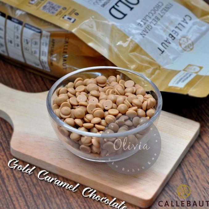 

Callebaut Gold Caramel Chocolate Couverture 100 Gr REPACK