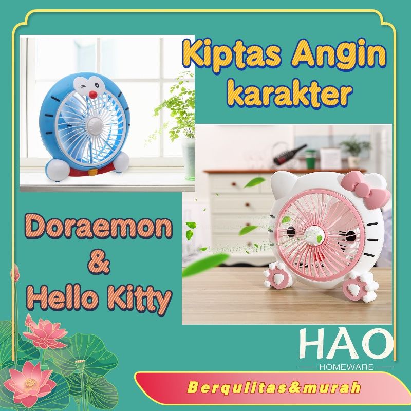 HIKAMITSU Kipas Angin Karater 10inch/Kipas angin meja listrik