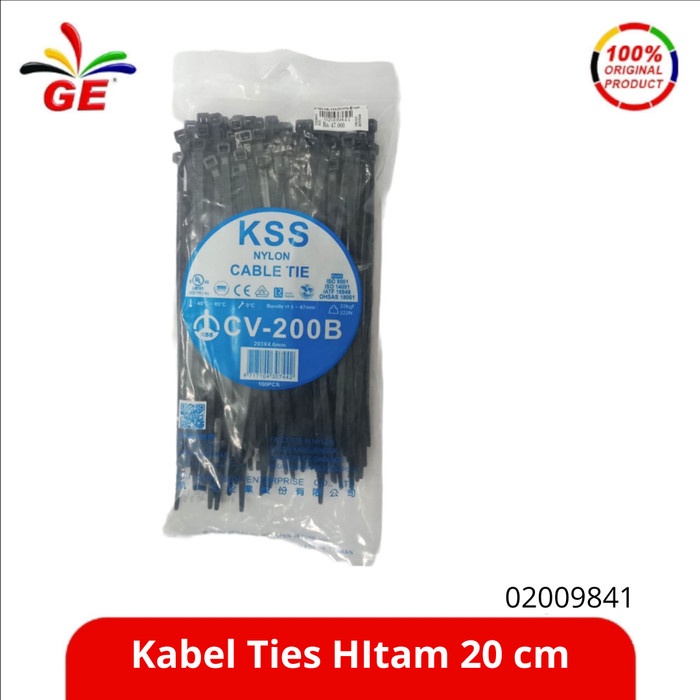 

GE - Kabel Ties HItam 20 cm 02009841