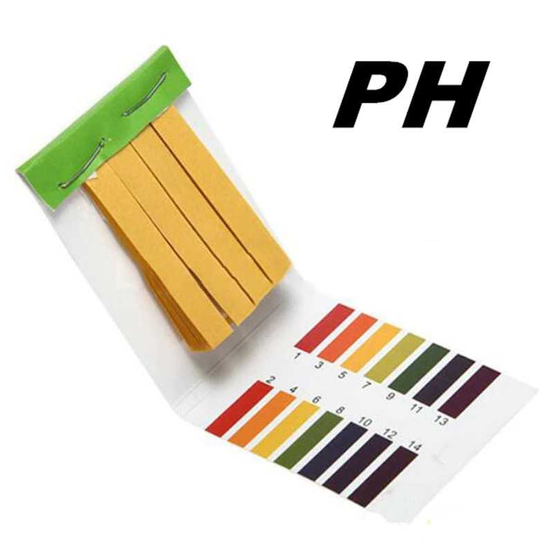 Halojaju Kertas Ukur Uji PH Tester Air Minum Akuarium 72 Strip - PH-2017 - HBMI