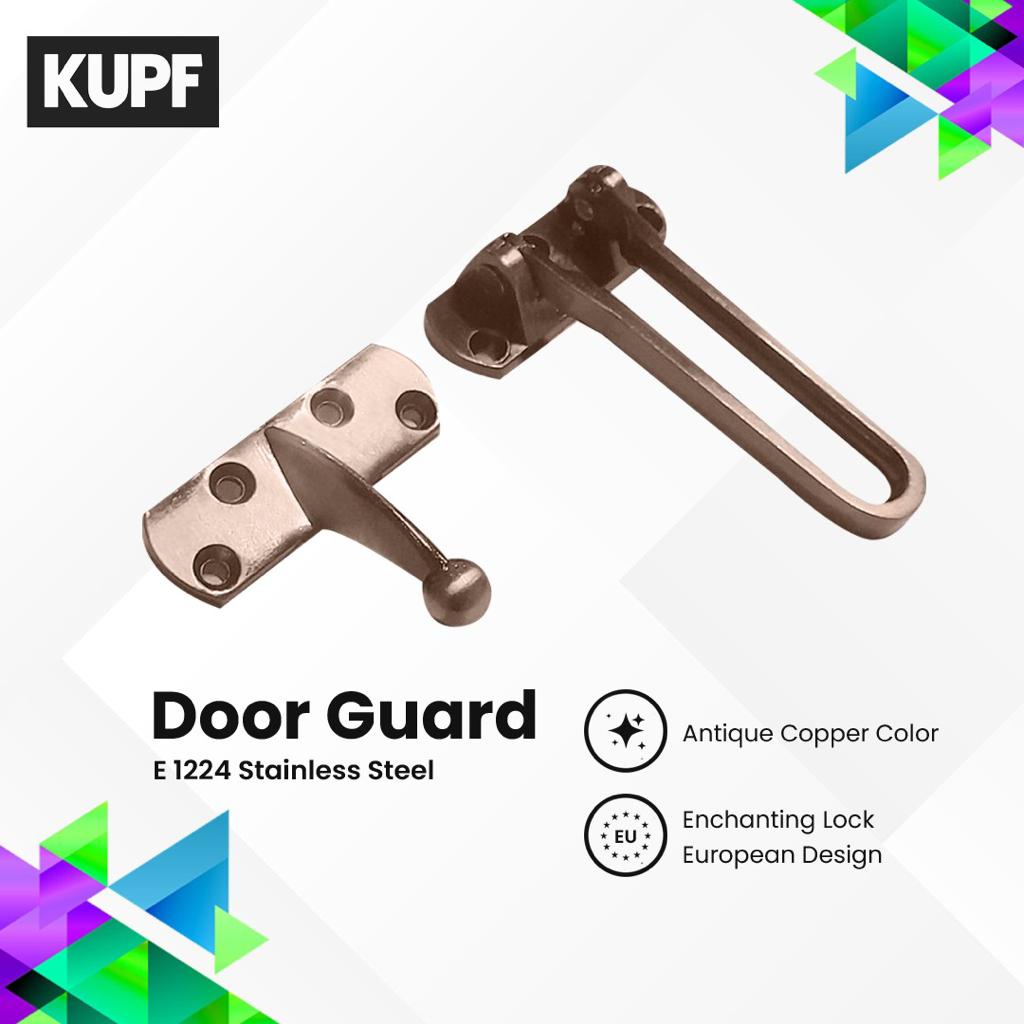 Pengaman Kunci Pintu / Door Guard Elock Europe Enchanting E1224NB Stainless Steel